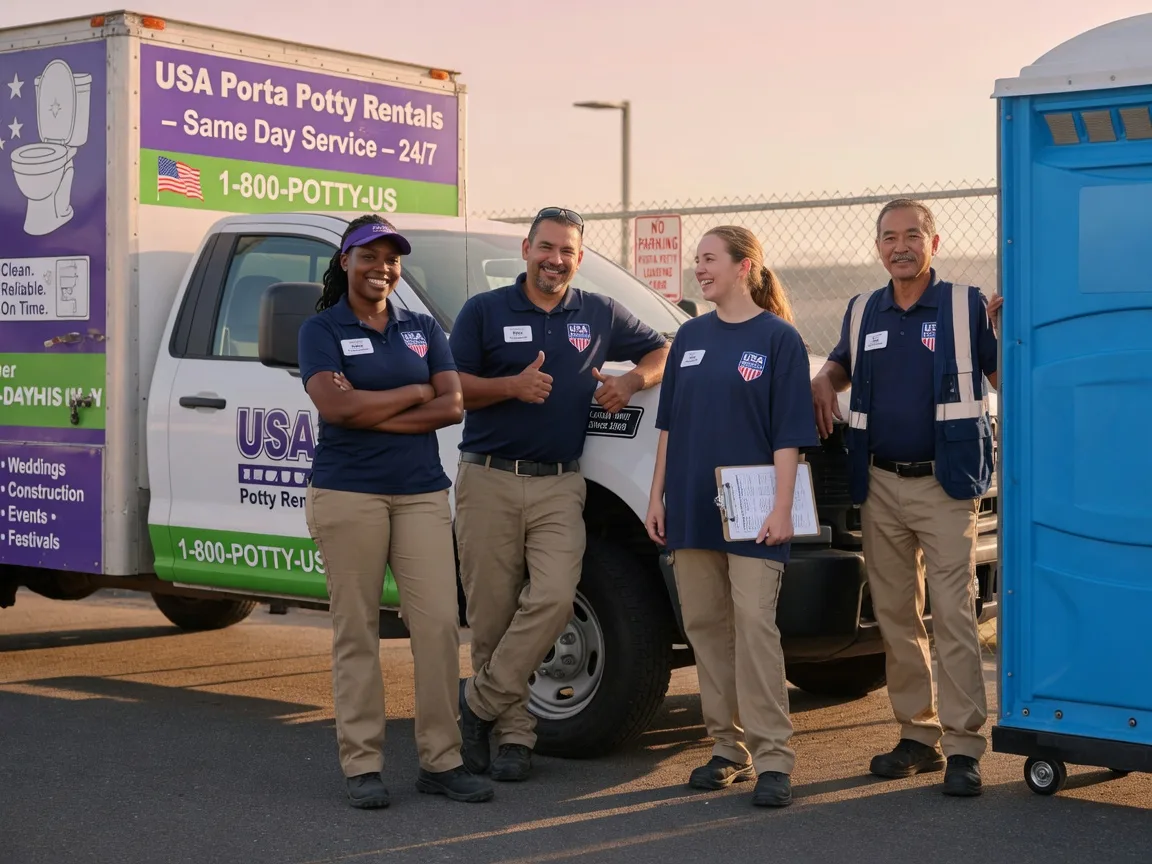 Porta Potty Rental company in Cheriton, VA
